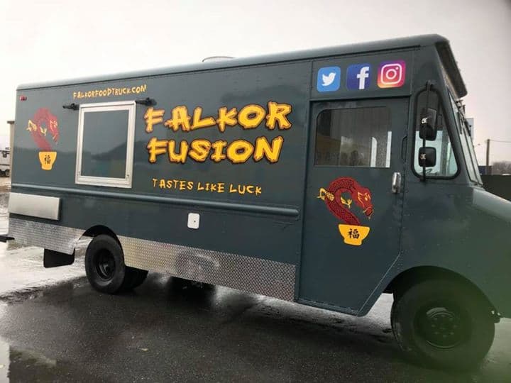 Custom-built food truck by Custom Concessions